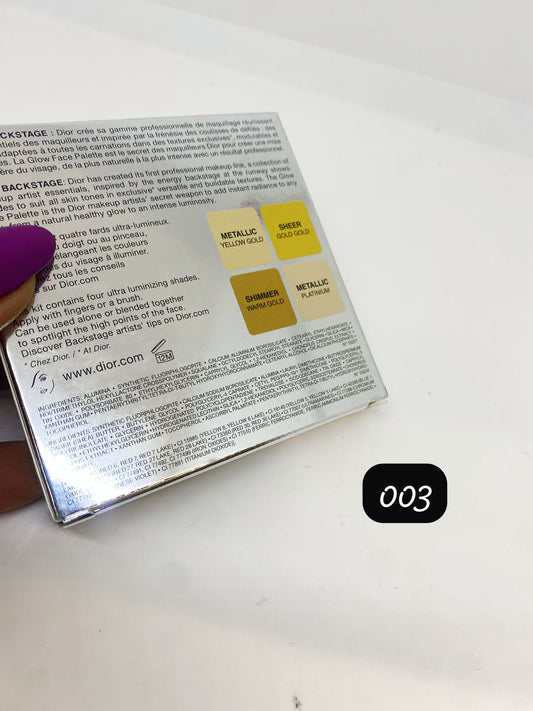 Dior Backstage Glow Face Palette