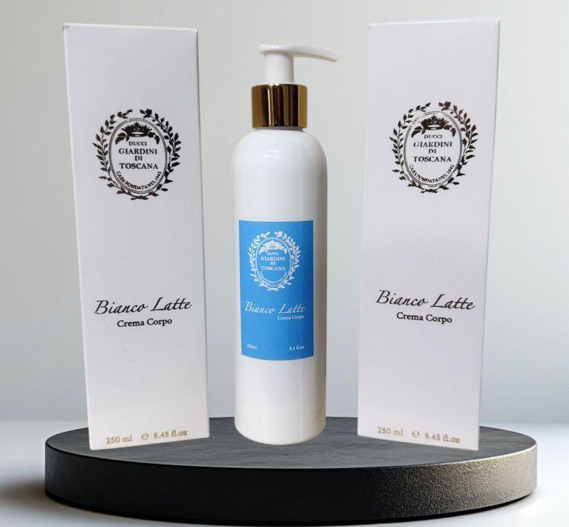 Crema body bianco latte