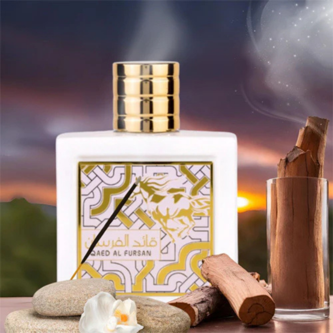 Qaed Al Fursan White di Lattafa (Eau de Parfum) - Narah profumi