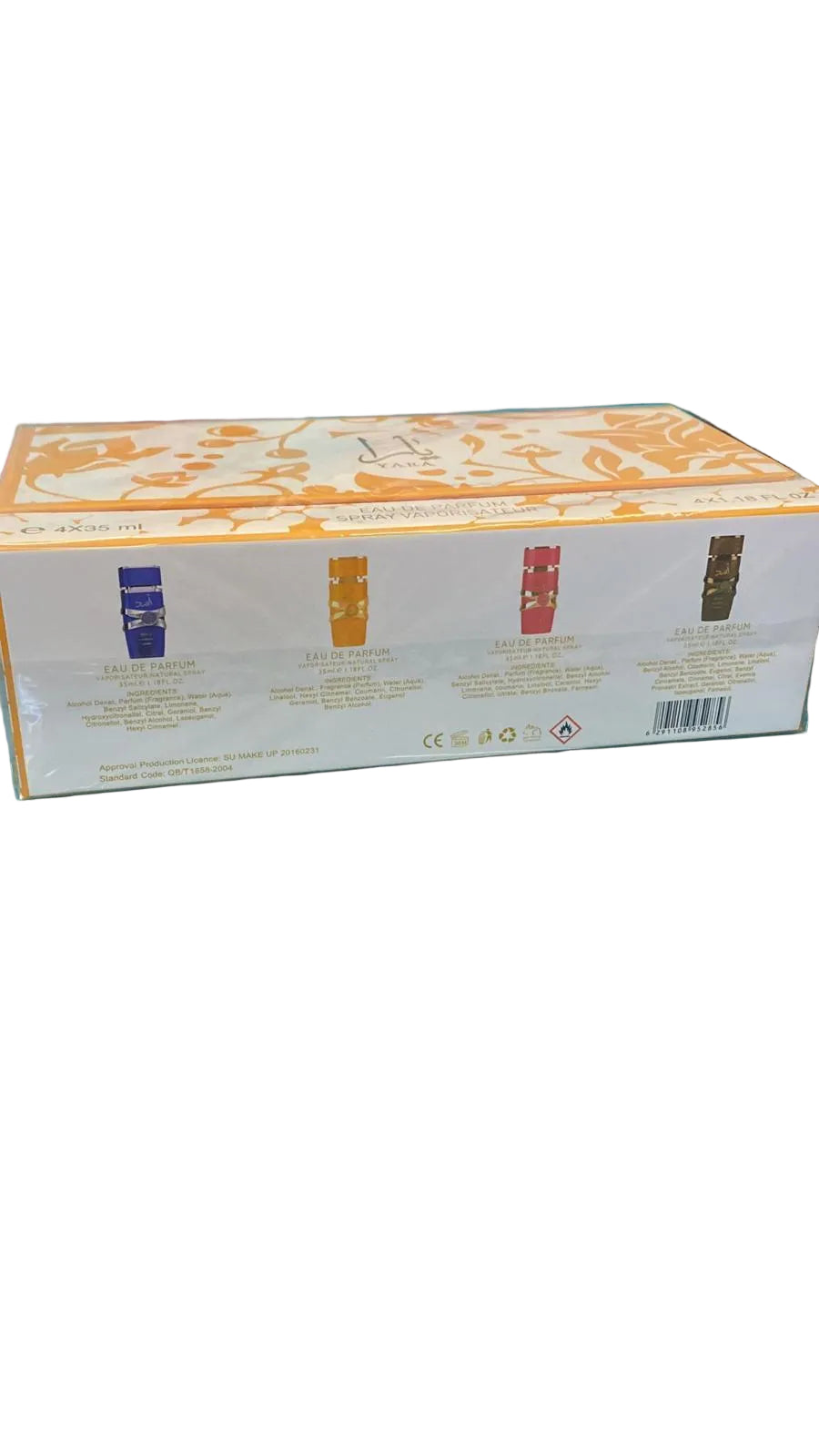 Cofanetto Yara Arancione 4x35 ml - Lattafa