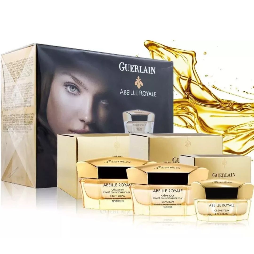 Guerlain Abeille Royale set crema giorno + crema notte + contorno occhi - Narah profumi